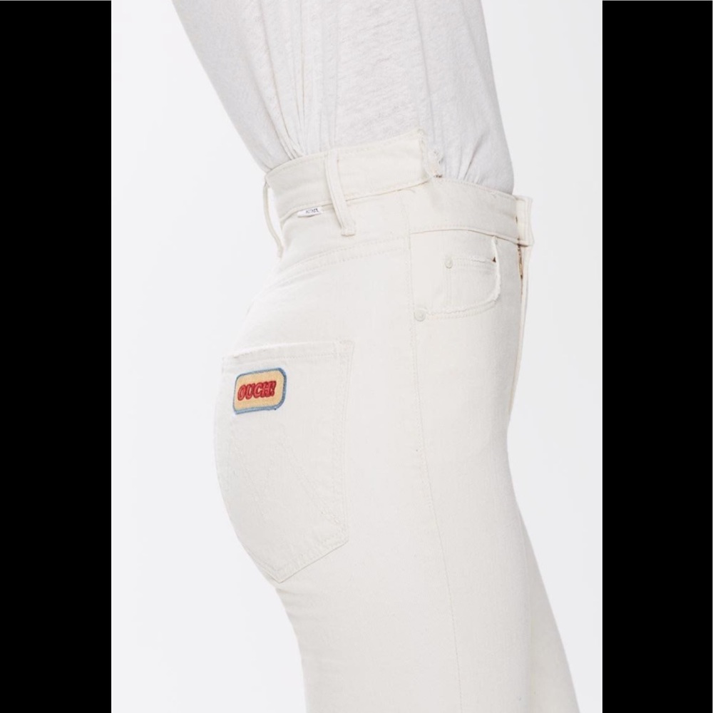 MOTHER DENIM Dazzler High Waist Natural Jean Ouch!